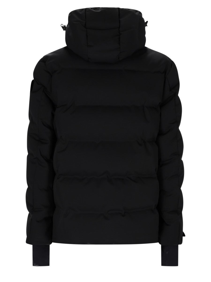 Moncler Grenoble Men's Hooded Sci Montgetech Jacket Black, view 2
