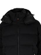 Moncler Grenoble Men's Hooded Sci Montgetech Jacket Black, view 3