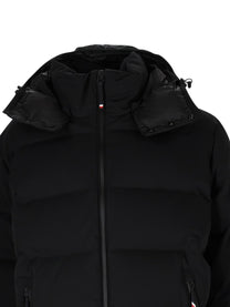 Moncler Grenoble Men's Hooded Sci Montgetech Jacket Black, view 3