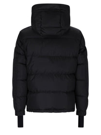 Moncler Grenoble Men's Hooded Sci Padded Kasanka Jacket Black, view 2