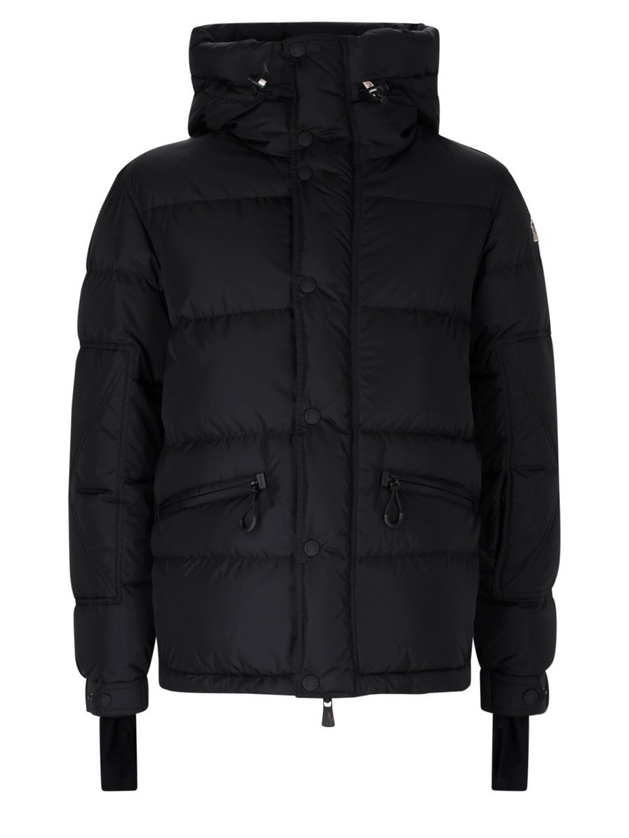 Moncler Grenoble Men's Hooded Sci Padded Kasanka Jacket Black