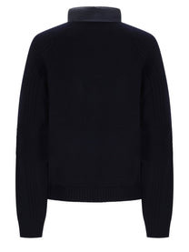Moncler Grenoble Men's Zip Cardigan Padded Blue, view 2