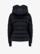 Moncler Grenoble Women's Armoniques Nylon Down Jacket Black, view 2