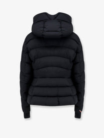 Moncler Grenoble Women's Armoniques Nylon Down Jacket Black, view 2
