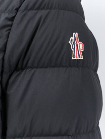 Moncler Grenoble Women's Armoniques Nylon Down Jacket Black, view 3