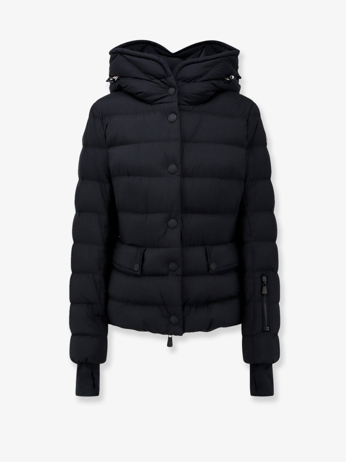 Moncler Grenoble Women's Armoniques Nylon Down Jacket Black