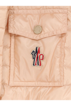 Moncler Grenoble Women's Gumiane Sleeveless Down Jacket Pink, view 3