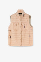 Moncler Grenoble Women's Gumiane Sleeveless Down Jacket Pink
