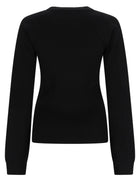 Moncler Grenoble Women's Wool Sweater with Patch Black, view 2
