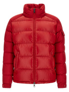Moncler Men's Maya Recycled Polyester Down Jacket Red, view 2