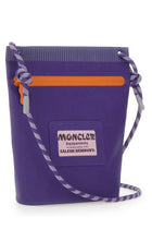 Moncler Men's Amoeba by Salehe Bembury Clutch Bag Purple, view 2