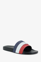 Moncler Men's Basile Rubber Sandals Gold, view 2