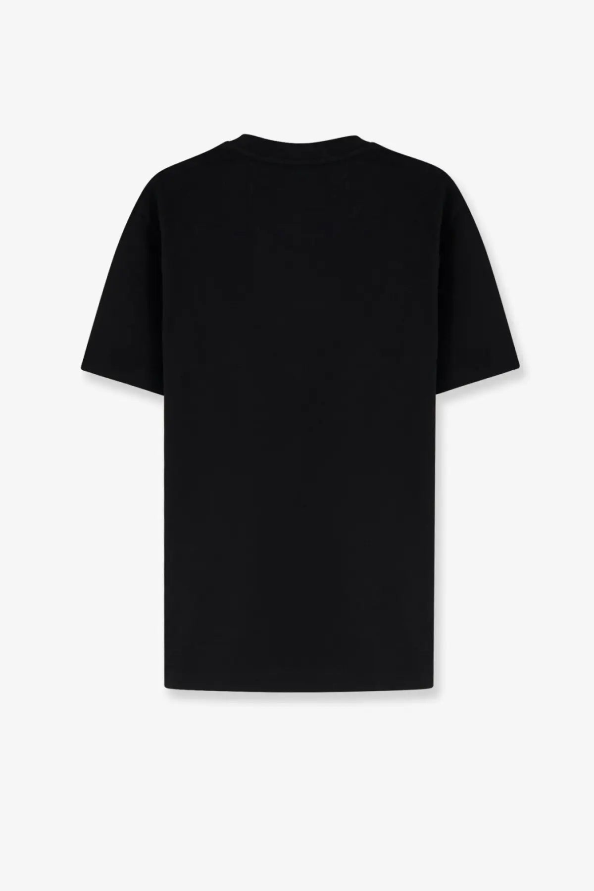 Moncler men’s black short-sleeved crew neck cotton t-shirt ideal for casual wear