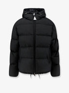 Moncler Men's Himalaya Re Icons Cotton and Nylon Short Down Jacket Black