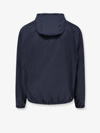 Moncler Men's Nylon Hooded Jacket Blue, view 2