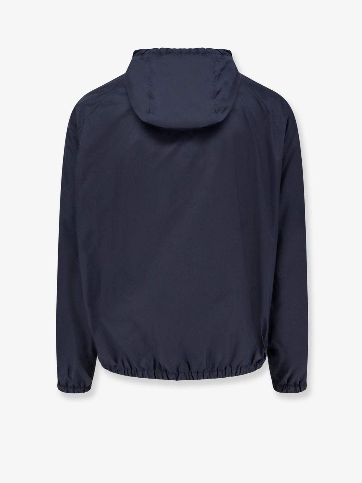 Moncler Men's Nylon Hooded Jacket Blue, view 2