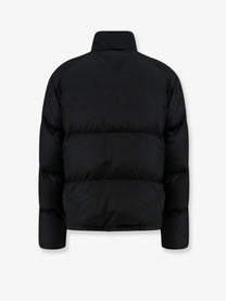 Moncler Men's Verone Nylon and Cotton Down Jacket Black, view 2