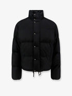 Moncler Men's Verone Nylon and Cotton Down Jacket Black