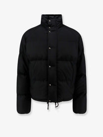 Moncler Men's Verone Nylon and Cotton Down Jacket Black