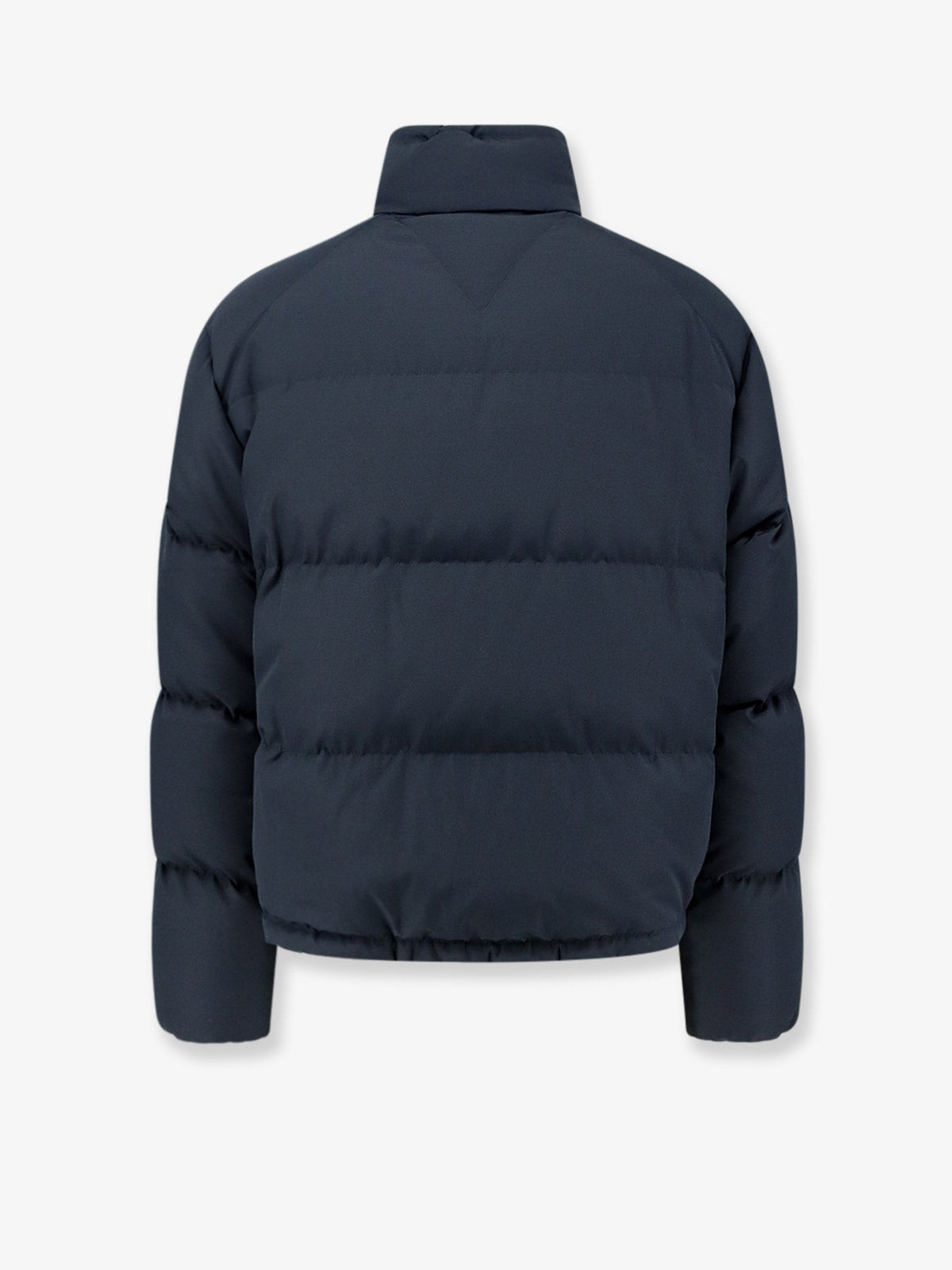 Moncler Men's Verone Nylon and Cotton Down Jacket Grey, view 2
