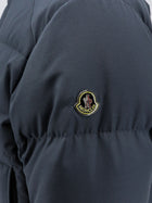 Moncler Men's Verone Nylon and Cotton Down Jacket Grey, view 3