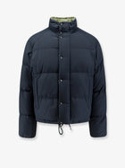 Moncler Men's Verone Nylon and Cotton Down Jacket Grey