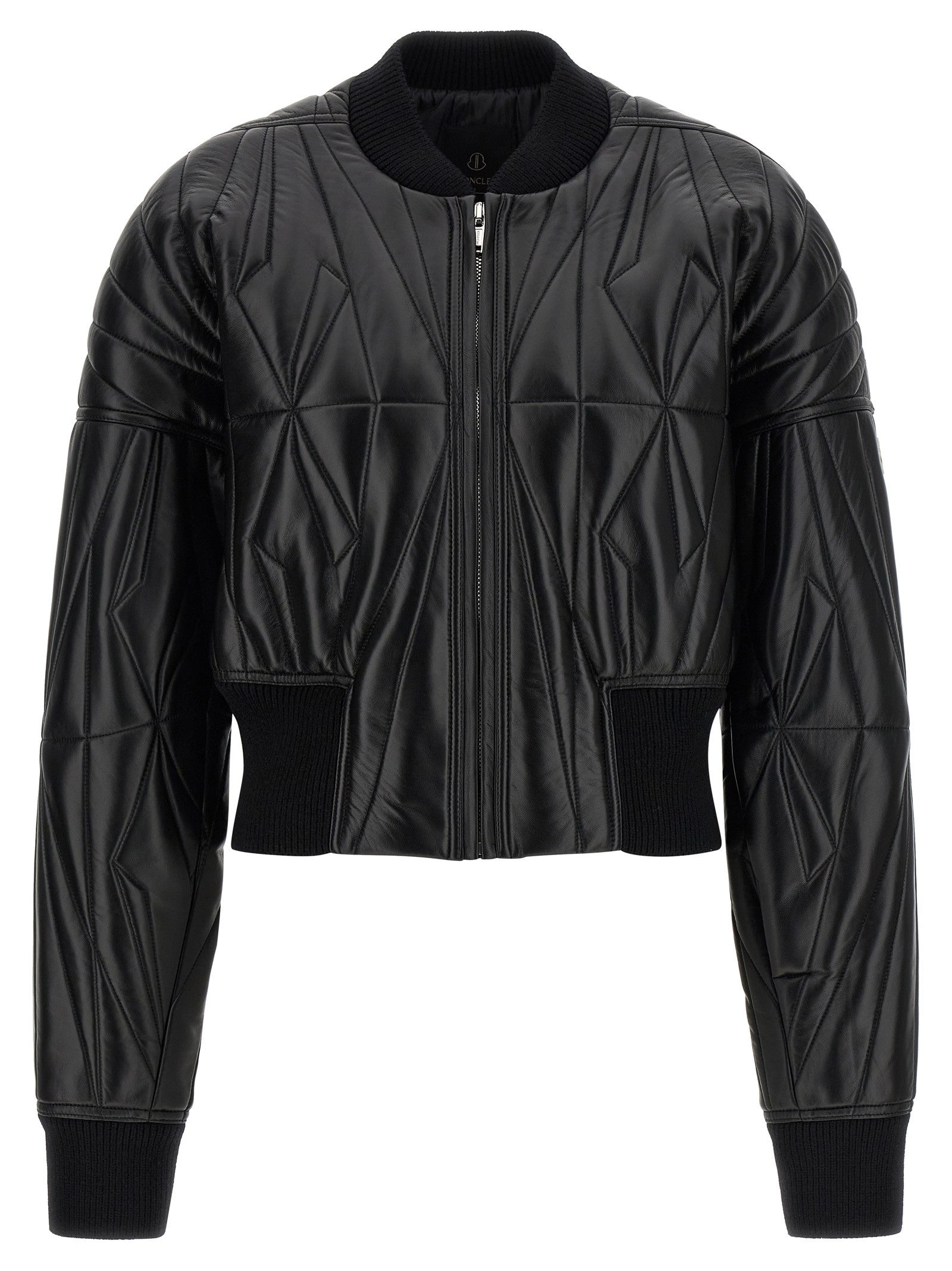 Rick Owens Moncler + Rick Owens Geocamo Bomber Jacket Black