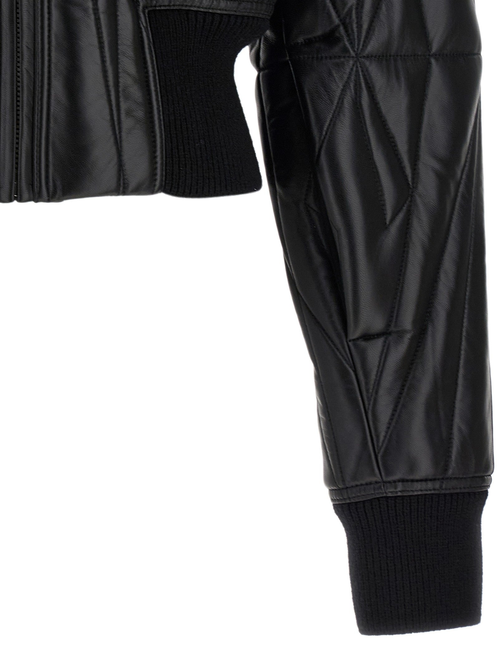 Rick Owens Moncler + Rick Owens Geocamo Bomber Jacket Black