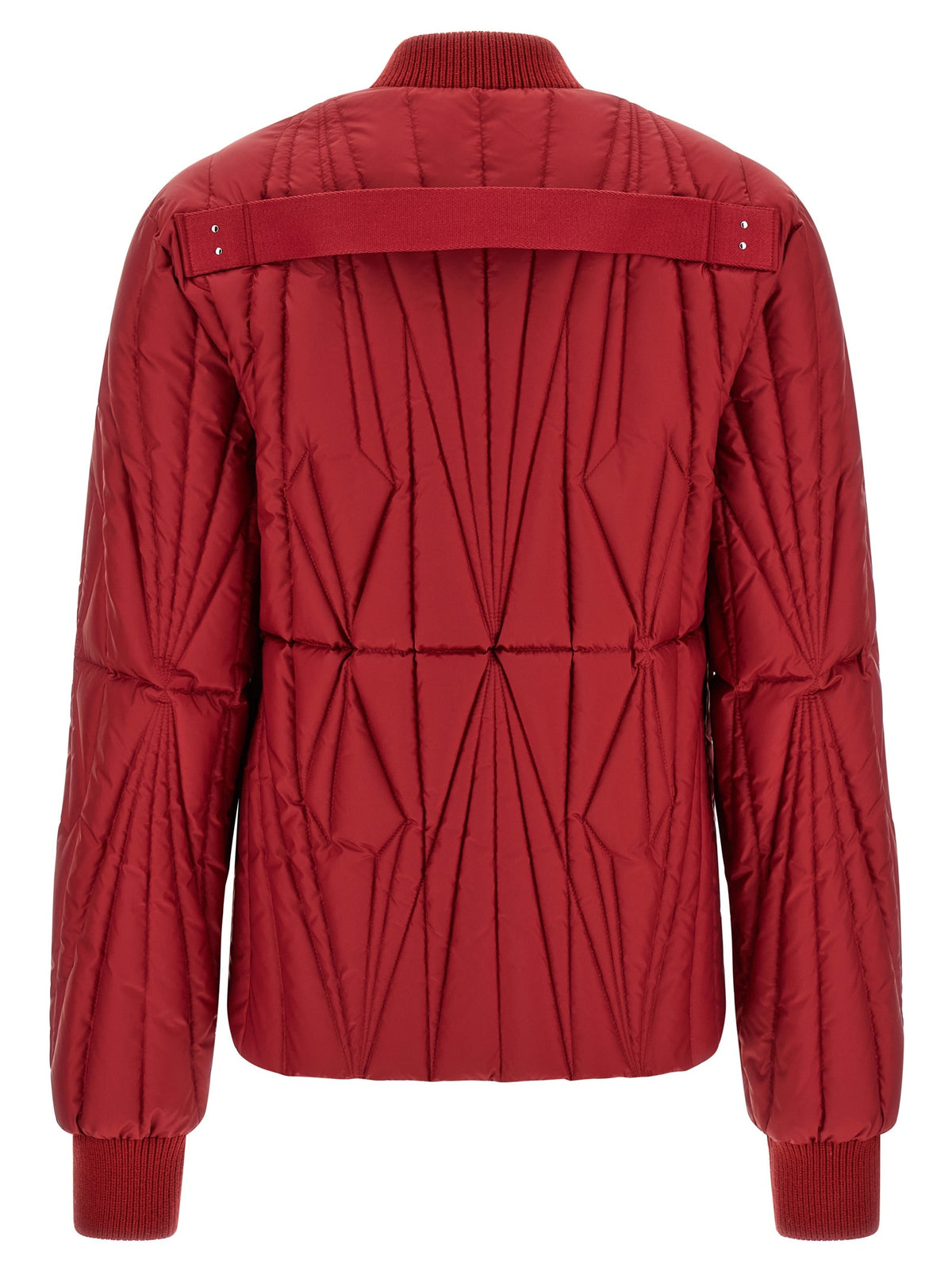 Rick Owens Moncler + Rick Owens Geocamo Flight Down Jacket Red