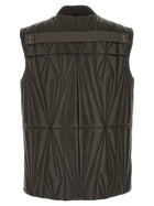 Rick Owens Moncler + Rick Owens Geocamo Flight Vest Brown, view 2