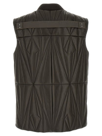 Rick Owens Moncler + Rick Owens Geocamo Flight Vest Brown