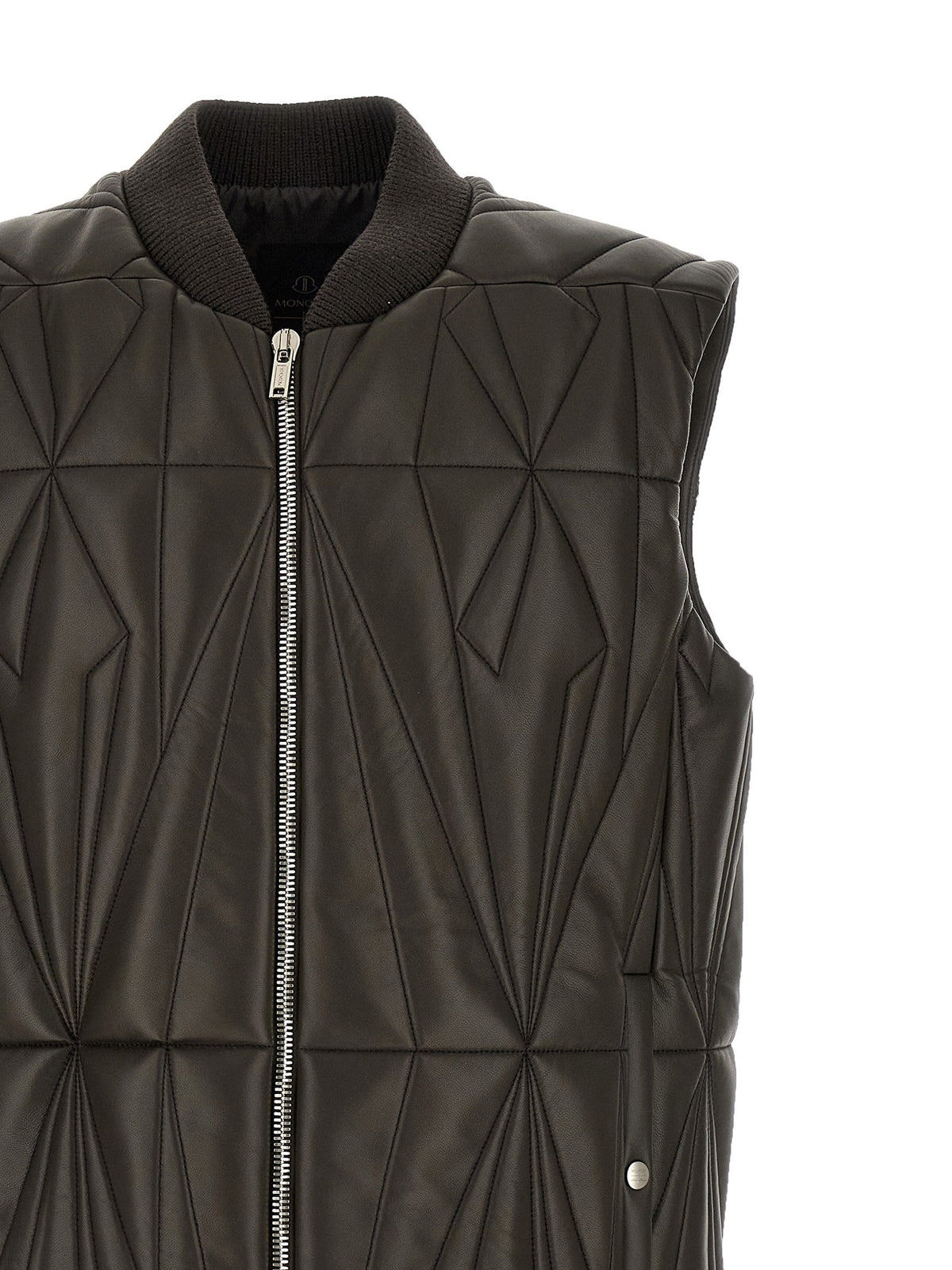 Rick Owens Moncler + Rick Owens Geocamo Flight Vest Brown, view 3