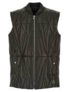 Rick Owens Moncler + Rick Owens Geocamo Flight Vest Brown