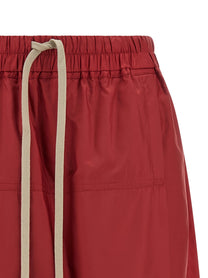 Rick Owens Moncler + Rick Owens Kiltshorts Bermuda Shorts Red