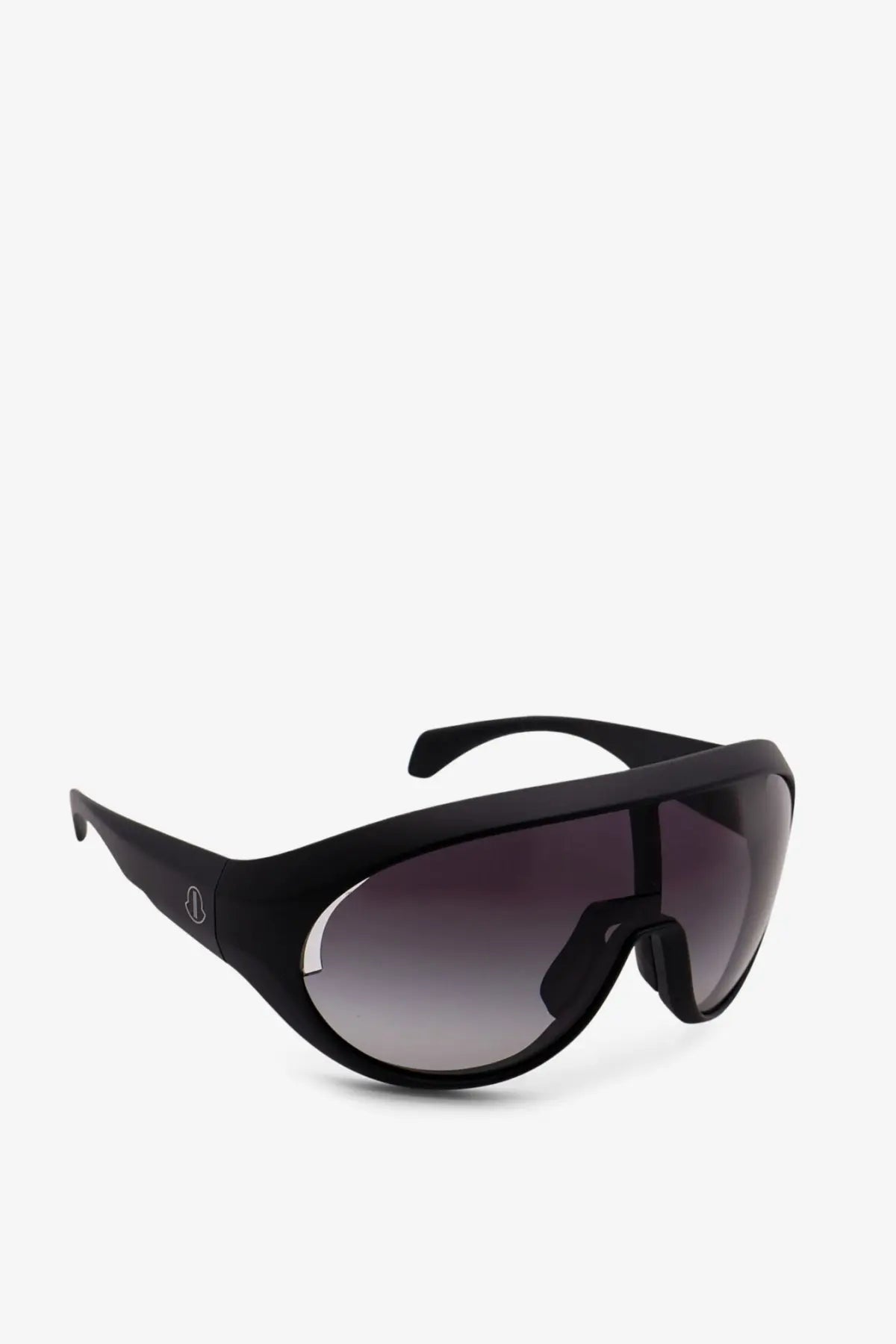 Moncler + Rick Owens Men's Bio Nylon Sunglasses Black, view 3