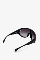 Moncler + Rick Owens Men's Bio Nylon Sunglasses Black, view 4