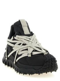 Rick Owens Moncler + Rick Owens Trailgrip Megalace Sneakers Black
