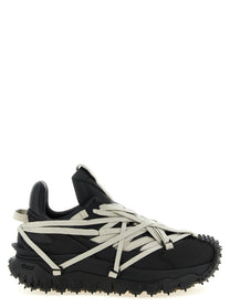 Rick Owens Moncler + Rick Owens Trailgrip Megalace Sneakers Black