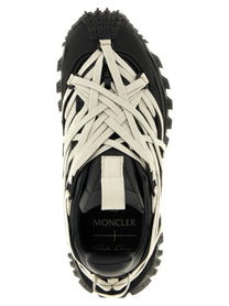 Rick Owens Moncler + Rick Owens Trailgrip Megalace Sneakers Black