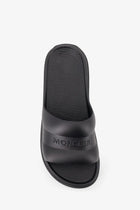 Moncler Women's Altive Rubber Sandals Black, view 5