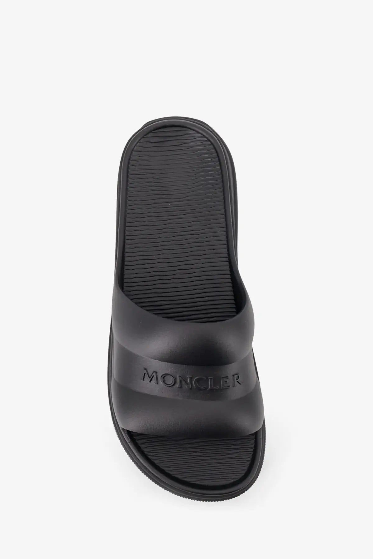 Moncler Women's Altive Rubber Sandals Black, view 5