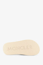 Moncler Women's Altive Rubber Sandals White, view 4
