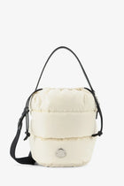 Moncler Women's Caradoc Water Repellent Bucket Bag White