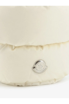 Moncler Women's Caradoc Water Repellent Bucket Bag White, view 4