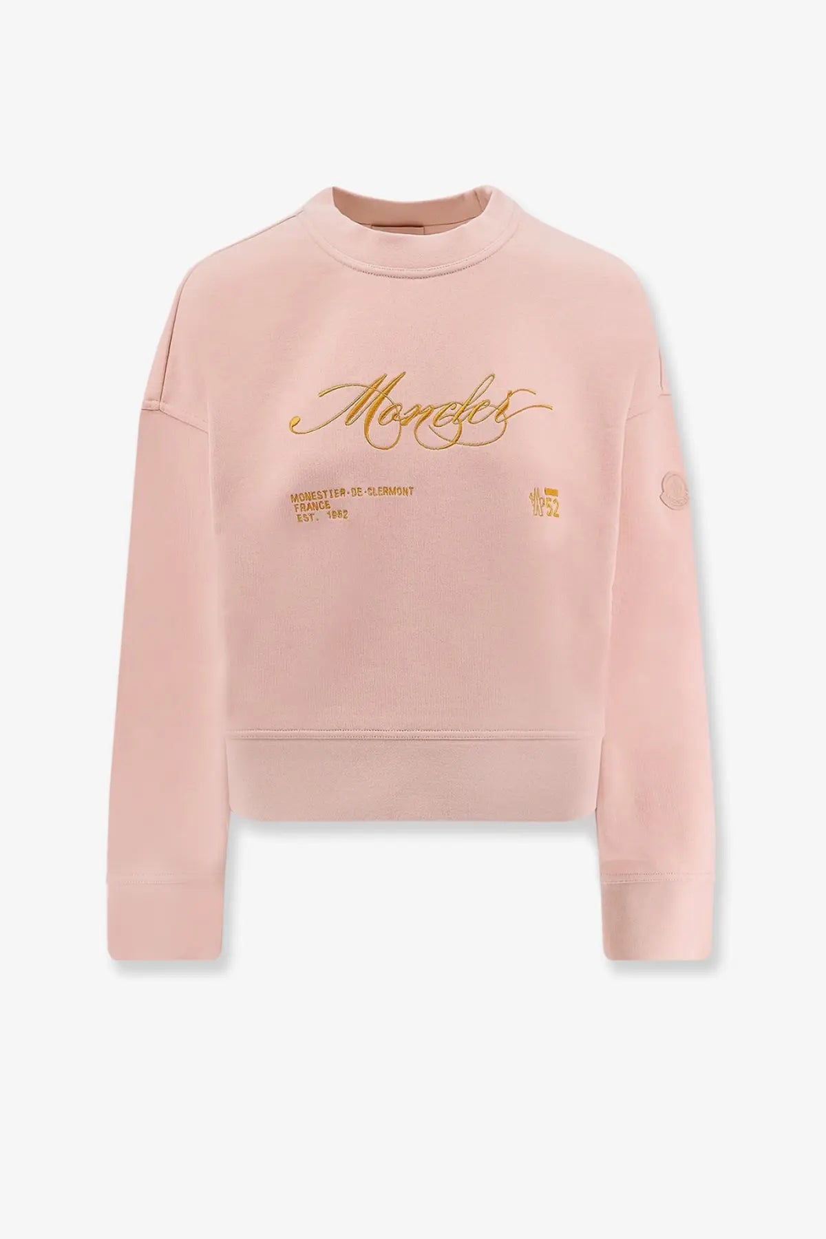Moncler Women's Cotton Sweatshirt Pink