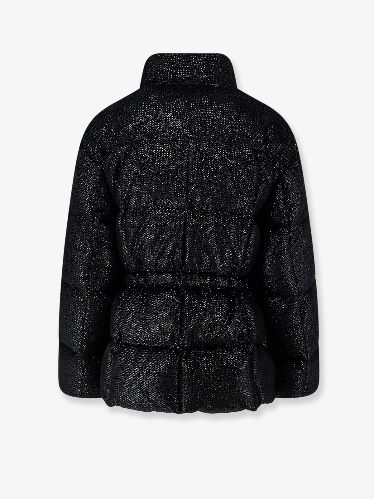 Moncler Women's Mouettes Shiny Down Jacket Black, view 2