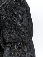 Moncler Women's Mouettes Shiny Down Jacket Black, view 3