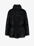 Moncler Women's Mouettes Shiny Down Jacket Black
