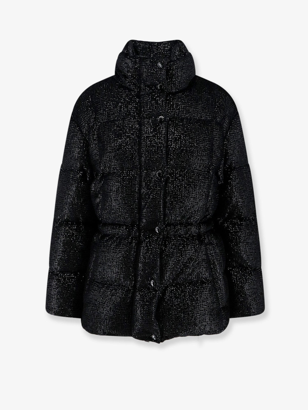 Moncler Women's Mouettes Shiny Down Jacket Black