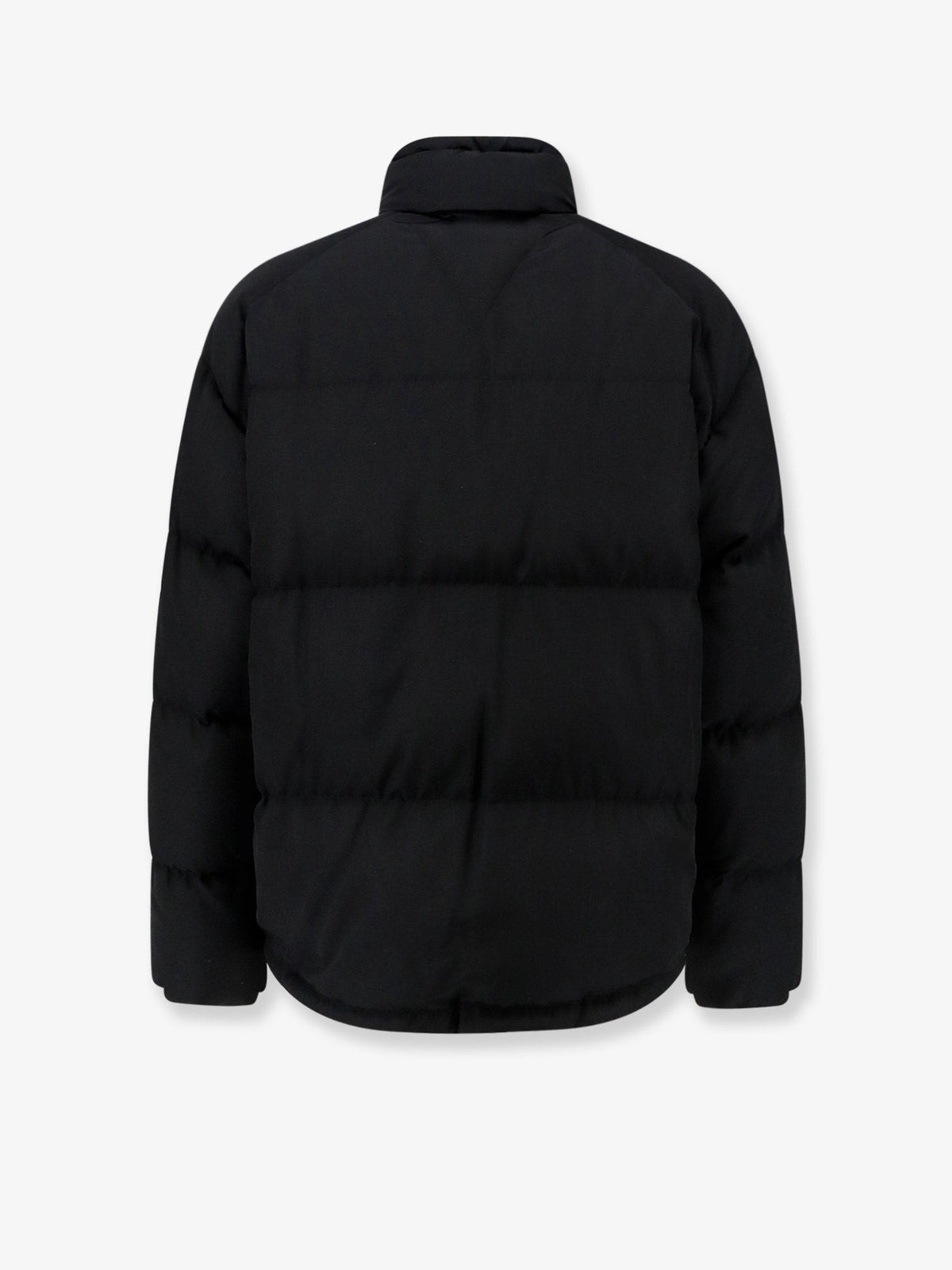 Moncler Women's Verone Nylon and Cotton Down Jacket Black, view 2